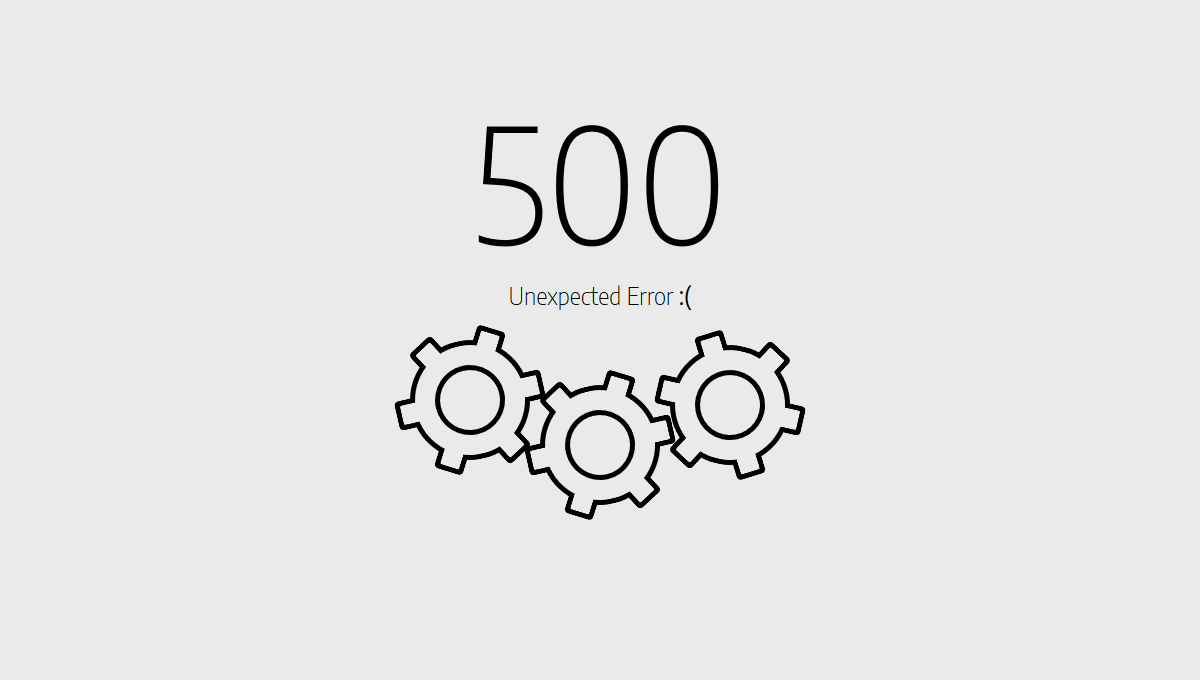 Server Error